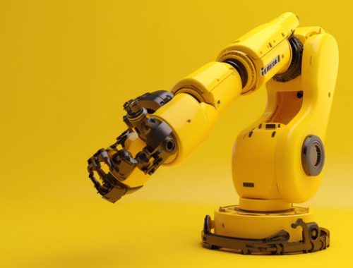 pngtree-yellow-background-accentuates-3d-render-of-robotic-arm-image_3634891